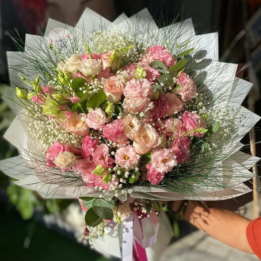 Lisianthus pink rose