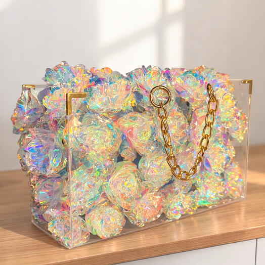 lux kiristal cam canta