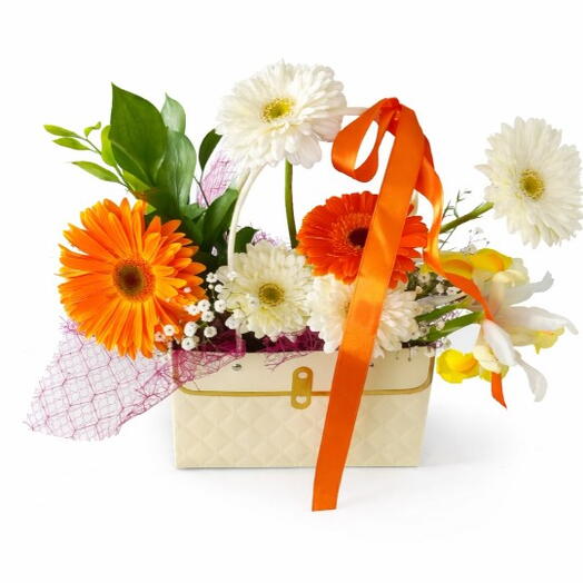 Композиция из гербер