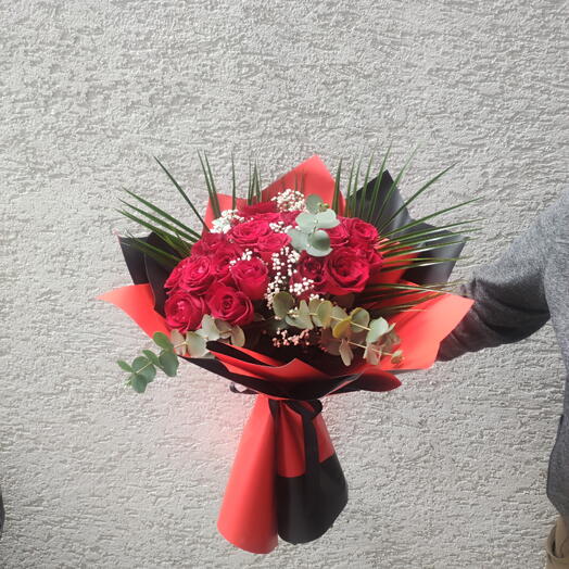 Kırmızı Gul Buketi (Red Roses) 20 adet