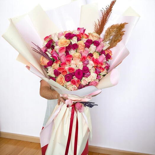 Renkli Guller Buketi