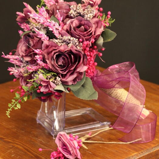 Gelin El Buketi ve Damat Yakalık