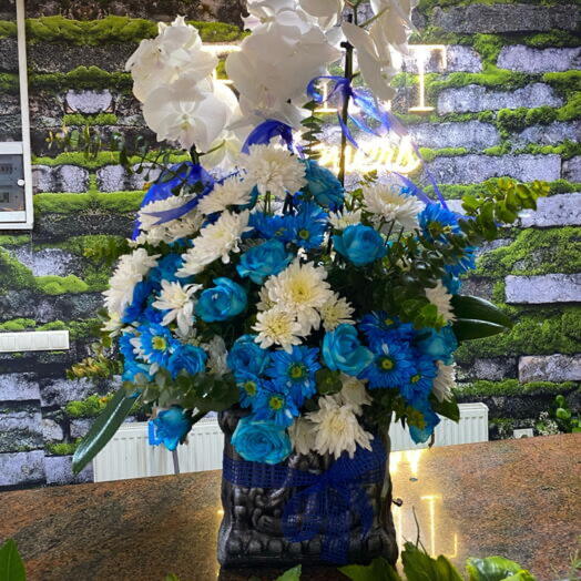 ÖZEL TASARIM ORKİDE ARANJMANI