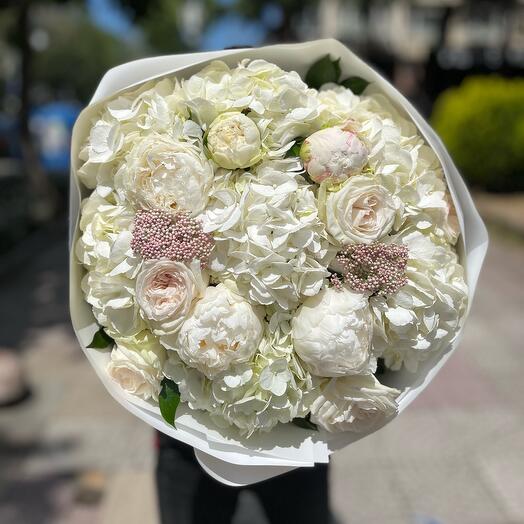 Mix bouquet White duo
