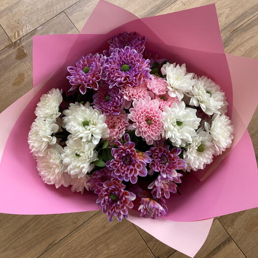 Renkli Kasımpatı buketi