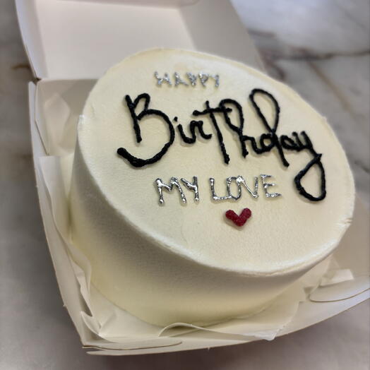 Aşk Temalı Doğum Gunu Bento Pastası