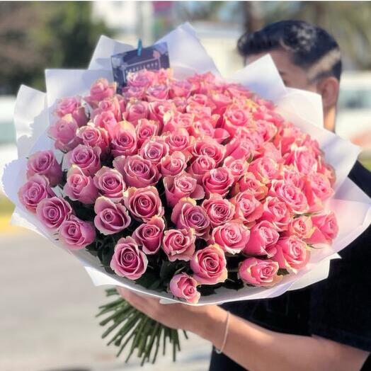 51 Pink Rosess