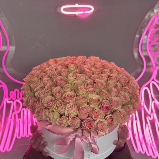 Цветы в коробке