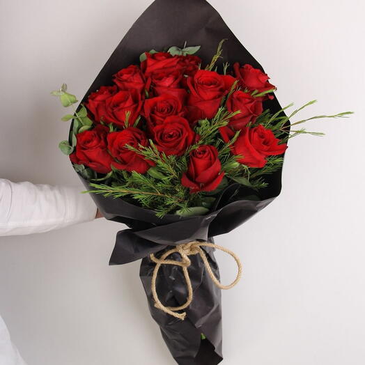 15-rose bouquet