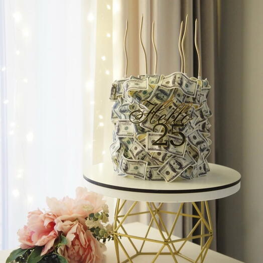 Money Luxury Cake