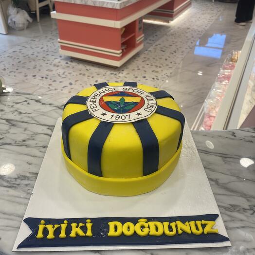 Fenerbahçe taraftar pasta