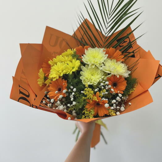Orange and Yellow Bouquet 🧡