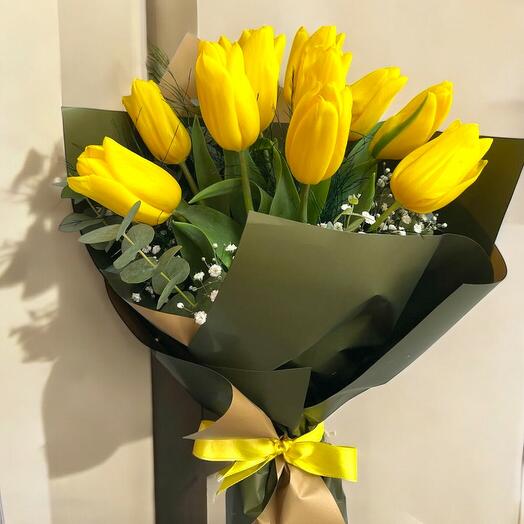 Sarı Lale Buketii