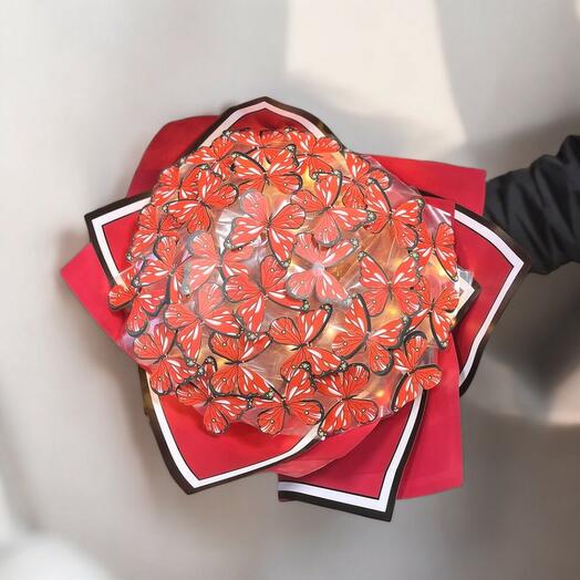 LED butterfly bouquet