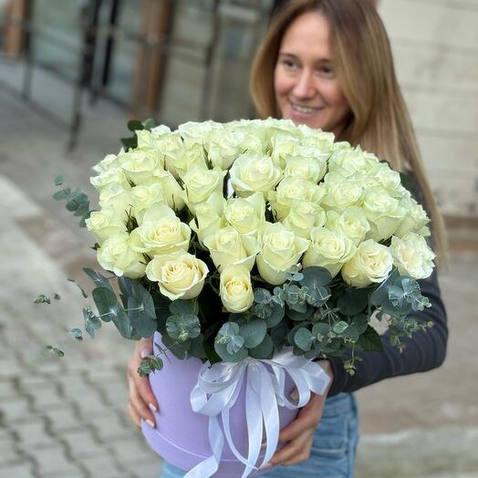 White holland roses lightness