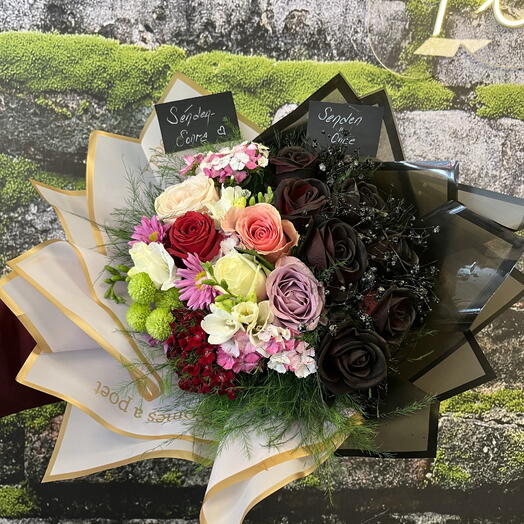 Point Flowers Senden Önce Senden Sonra Buketi