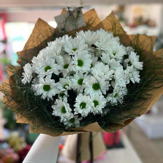 White Daisies in The Craft Bouquet