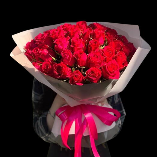 Aşkın simgesi kırmızı gul 51 adet