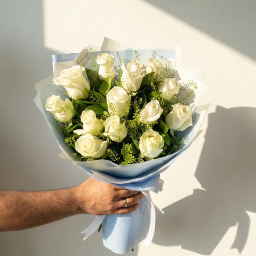 Regnum Karya Beyaz Gul Buketi