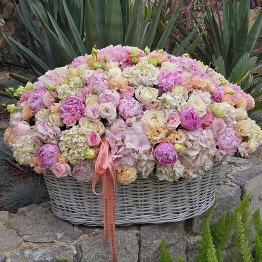 Çiçek sepeti big basket