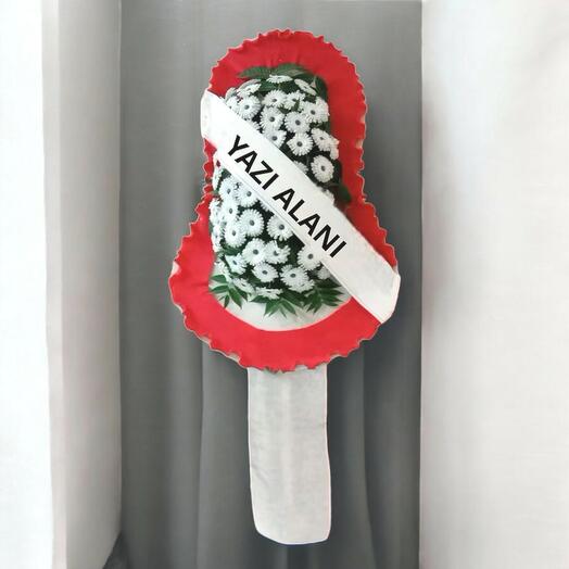 Single-layer artificial wreath