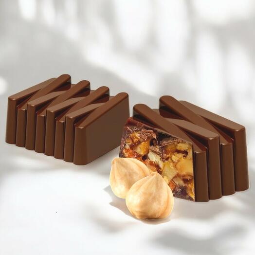 Angelo Chocolate Kronata Krokan Dolgulu Çikolata