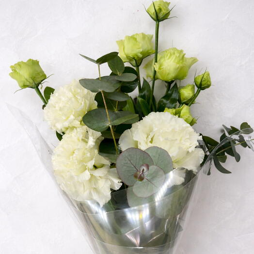 Transparency of White Lisianthus