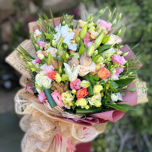 Vip Gul Casablanka Buket