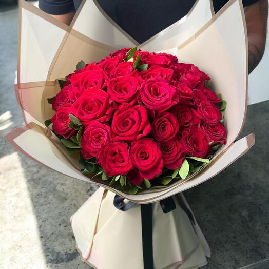 41 Kırmızı Gul  Seni Seviyorum  Buketi