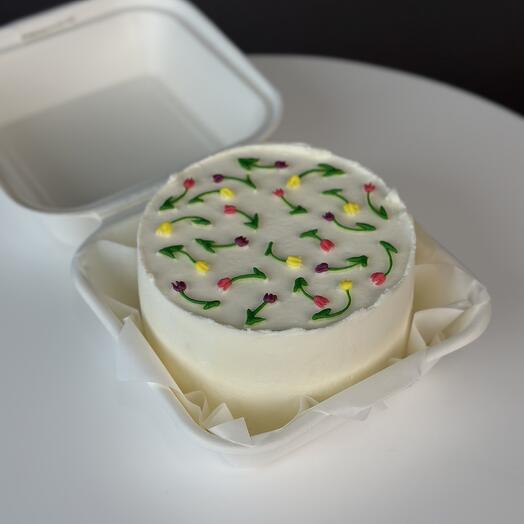 Bento kek kırmızı kadife ve kiraz