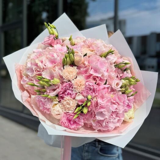 Luxury Mix Bouquet – Pembe Aşk