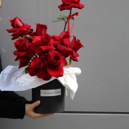 Kutuda Kırmızı Gul