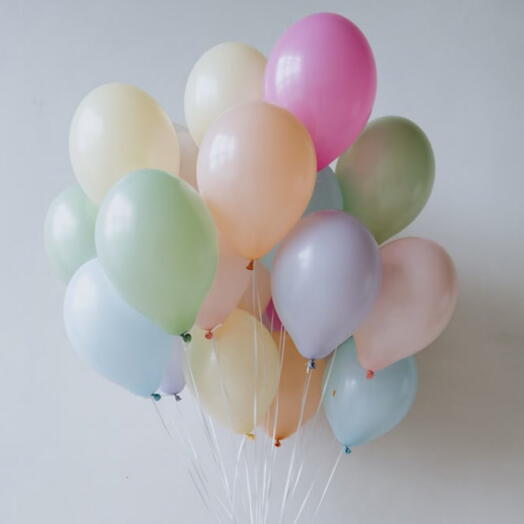 17 tane makaron balon