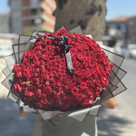 Devasa 500 gul buketi