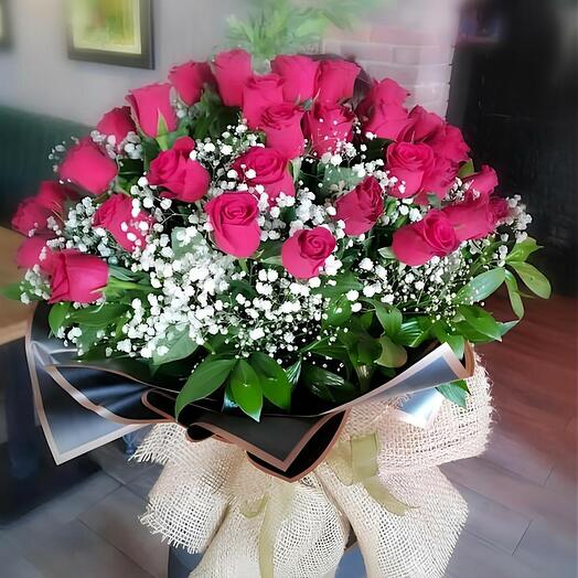 41 gul kız isteme çiçeği