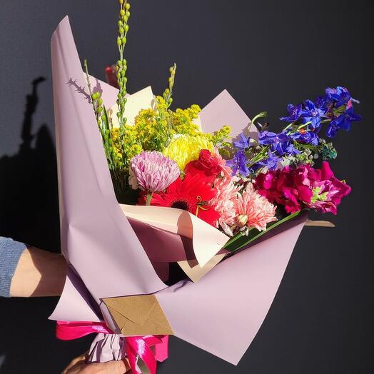 Spring Joy – Renkli Bahar Çiçek Buketi