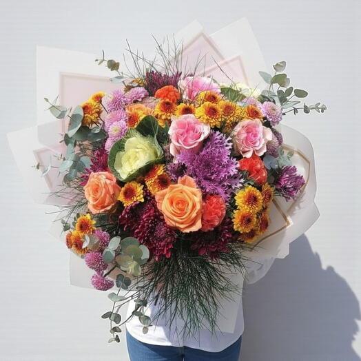 Mevsim buketi sonbahar rengi