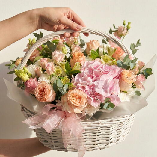 Çiçek sepeti soft