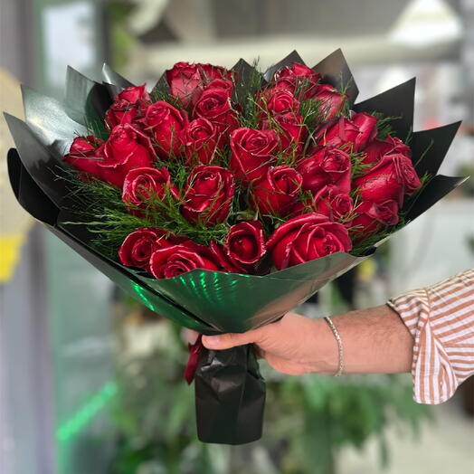 30 red rose