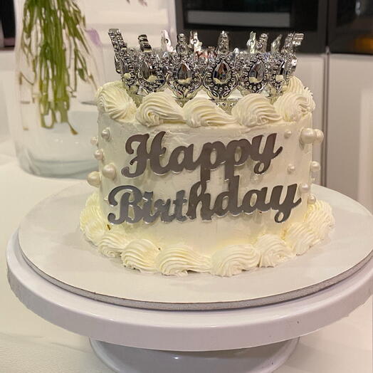 Birthday Queen Cake - Crown Cake