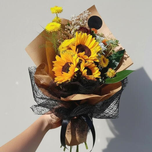 Ayçiçeği buket