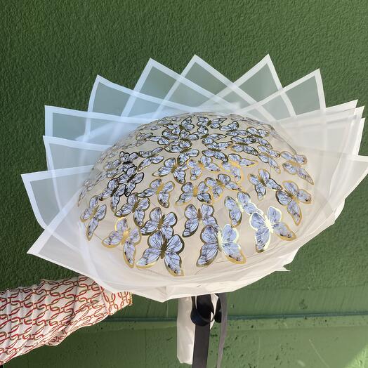 White Butterfly Bouquet