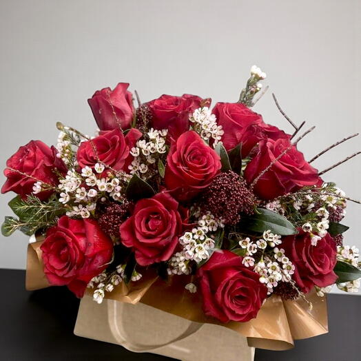 Lux Çantada Butik Guller