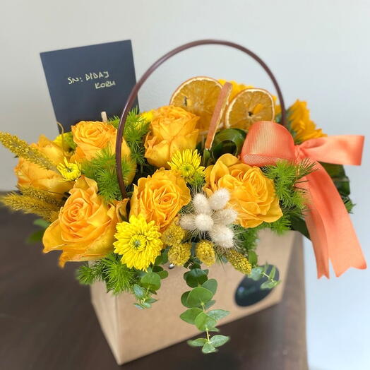 Yellow Rose Box