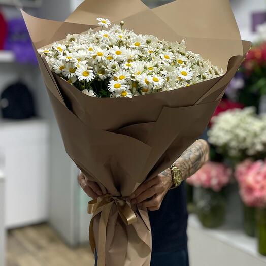 Large size wild daisy bouquet