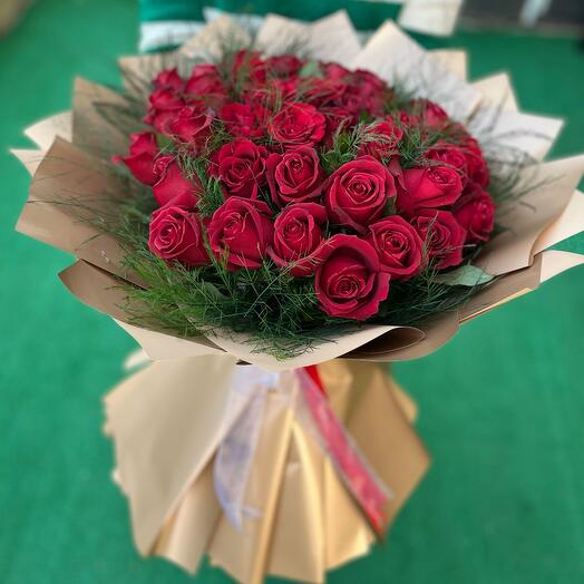 41 Red Rose I Love You Bouquet