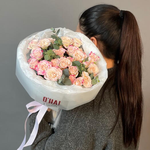 Pembe şefkat buketi