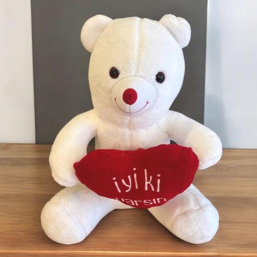 Kırmızı Peluş Ayıcık (~70 Cm)