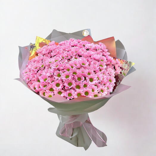 Anatolia Flowers Premium Pembe Papatya Buketi