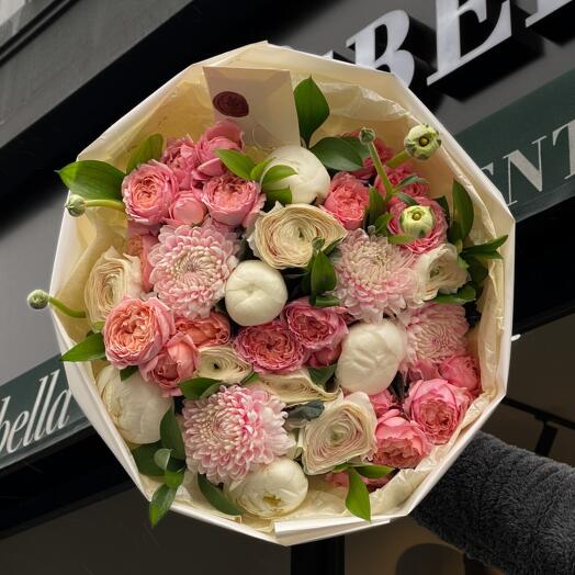 Karışık Anastasya Şakayık Erengul Buketi